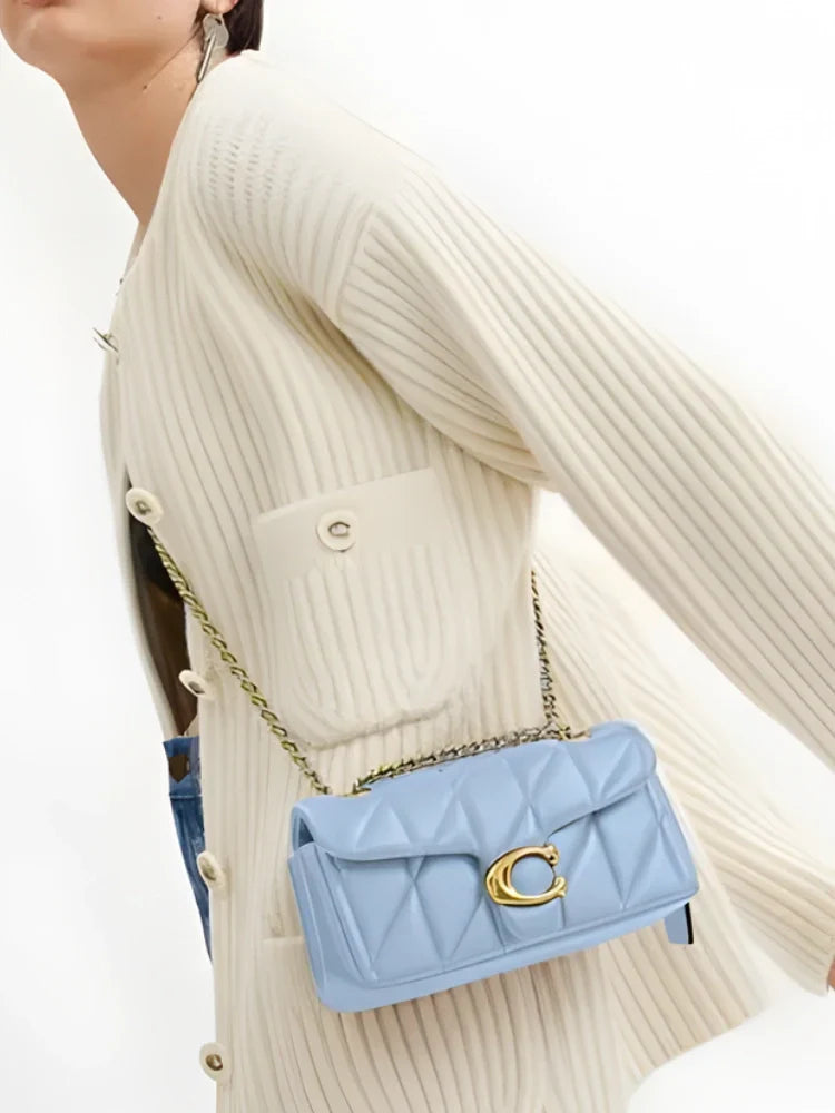 Tabby Quilted Shoulder Bag 20