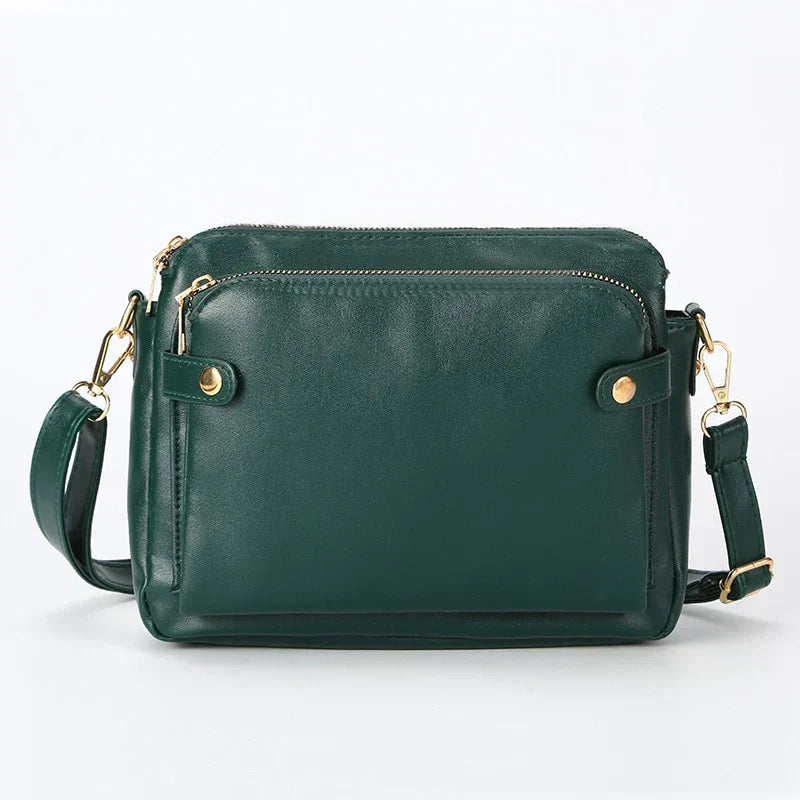 Dakota Leather Clutch Bag