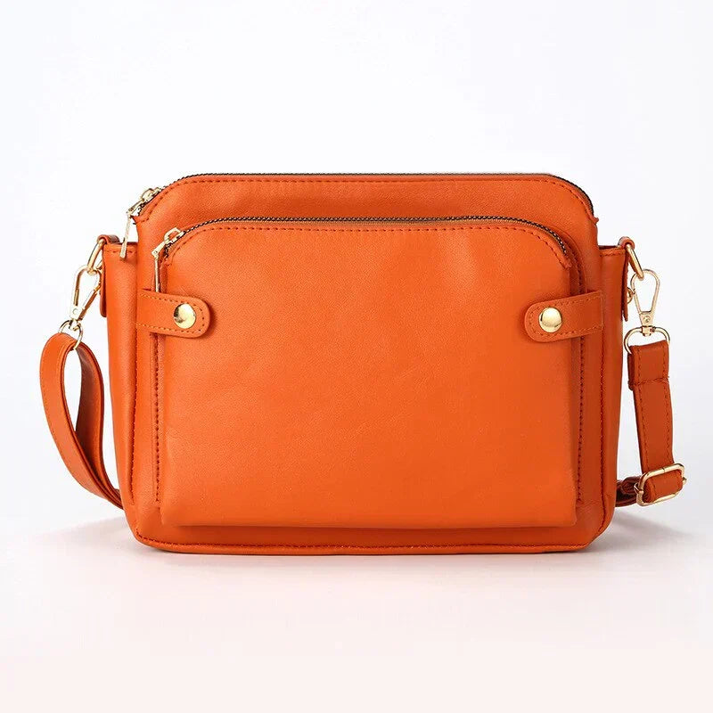 Dakota Leather Clutch Bag
