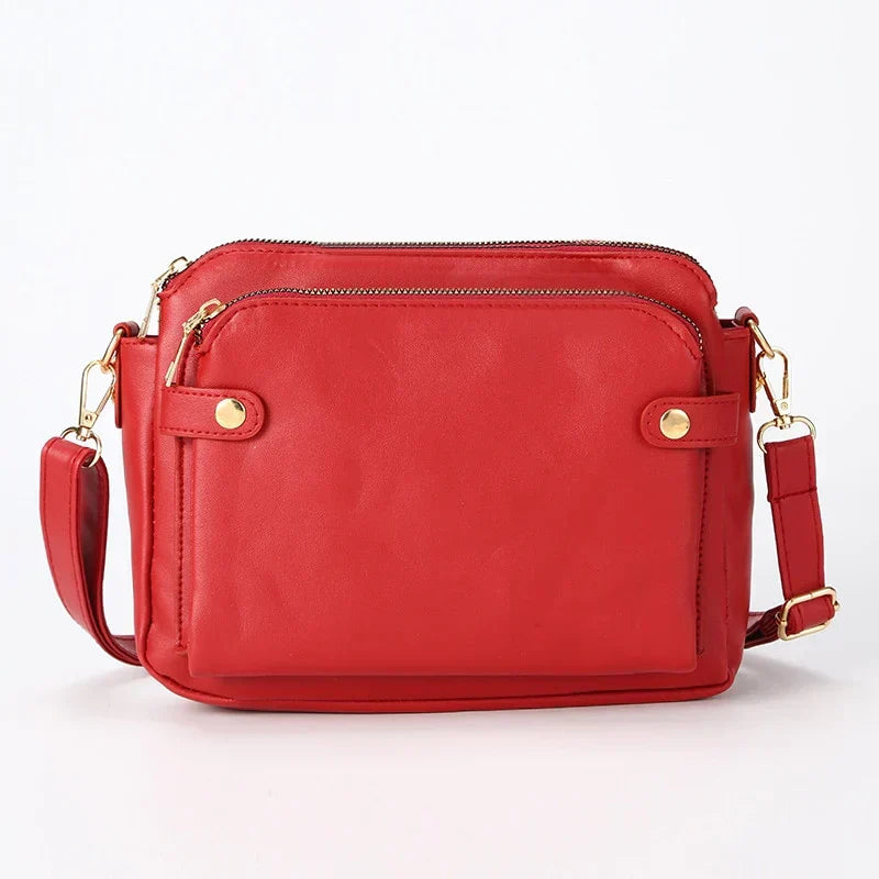 Dakota Leather Clutch Bag
