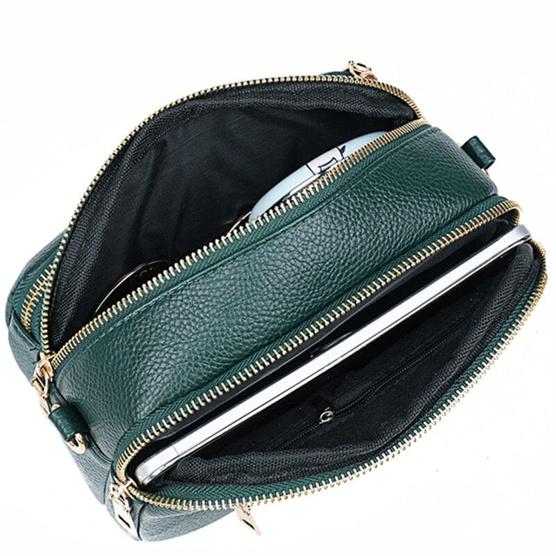 Ivory Leather Bag