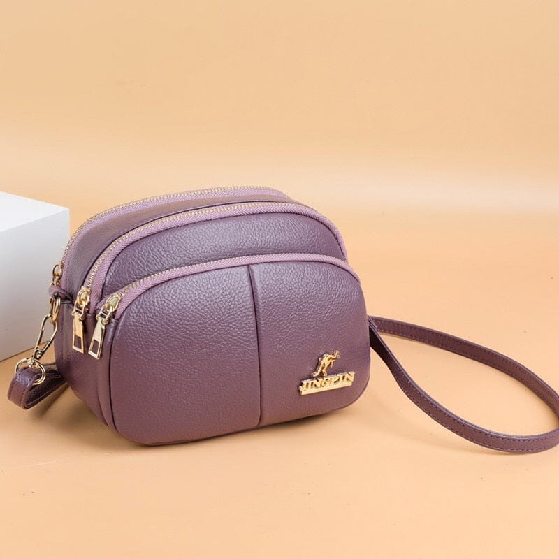Ivory Leather Bag