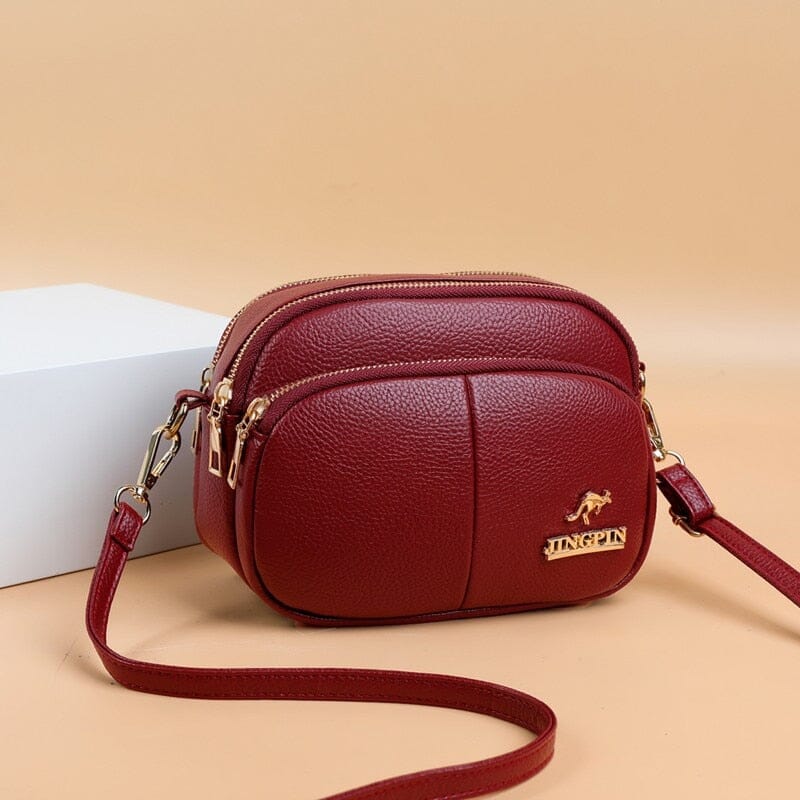 Ivory Leather Bag