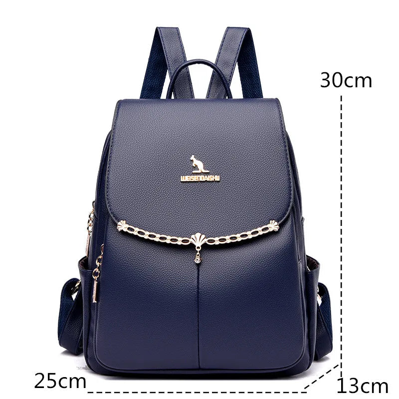 Wallace Leather Backpack