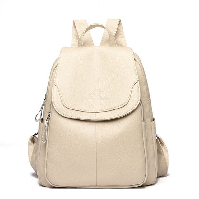 Maze Leather Backpack