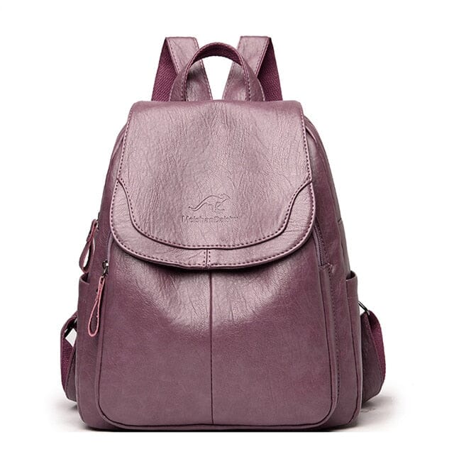 Maze Leather Backpack