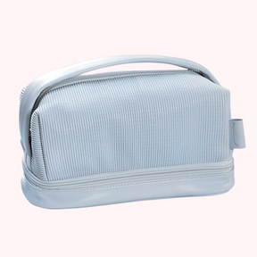 Double Linen Wash Bag