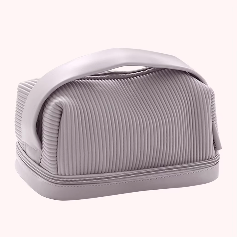 Double Linen Wash Bag