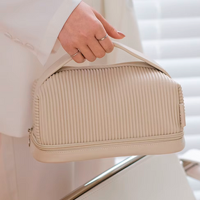 Double Linen Wash Bag