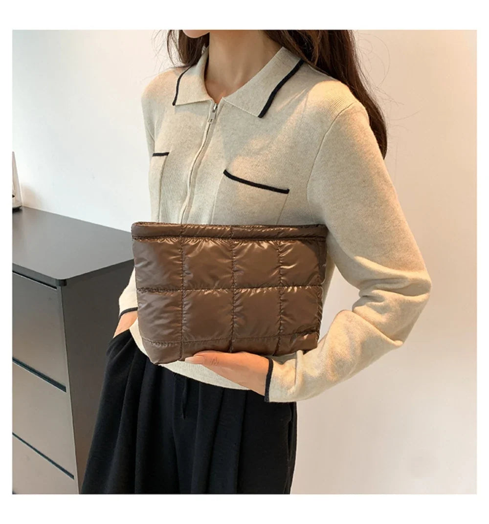 Square Puffer Wash Bag