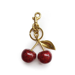 Vintage Cherry Keyring