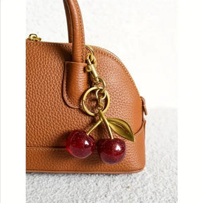 Vintage Cherry Keyring