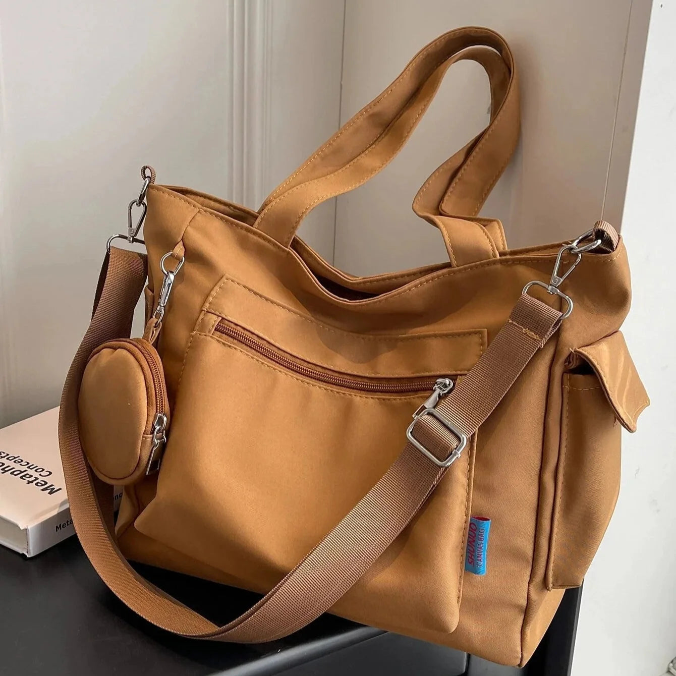 Melinda Tote Bag + Wash Bag