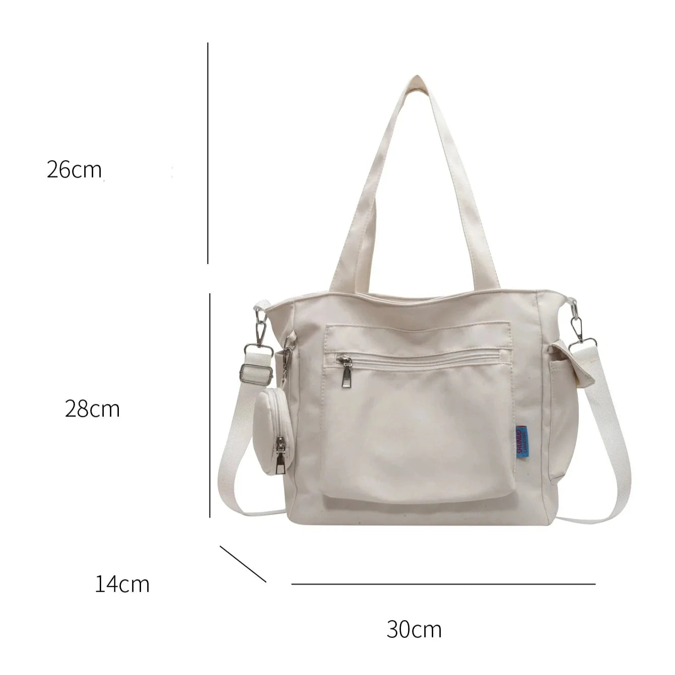 Melinda Tote Bag + Wash Bag