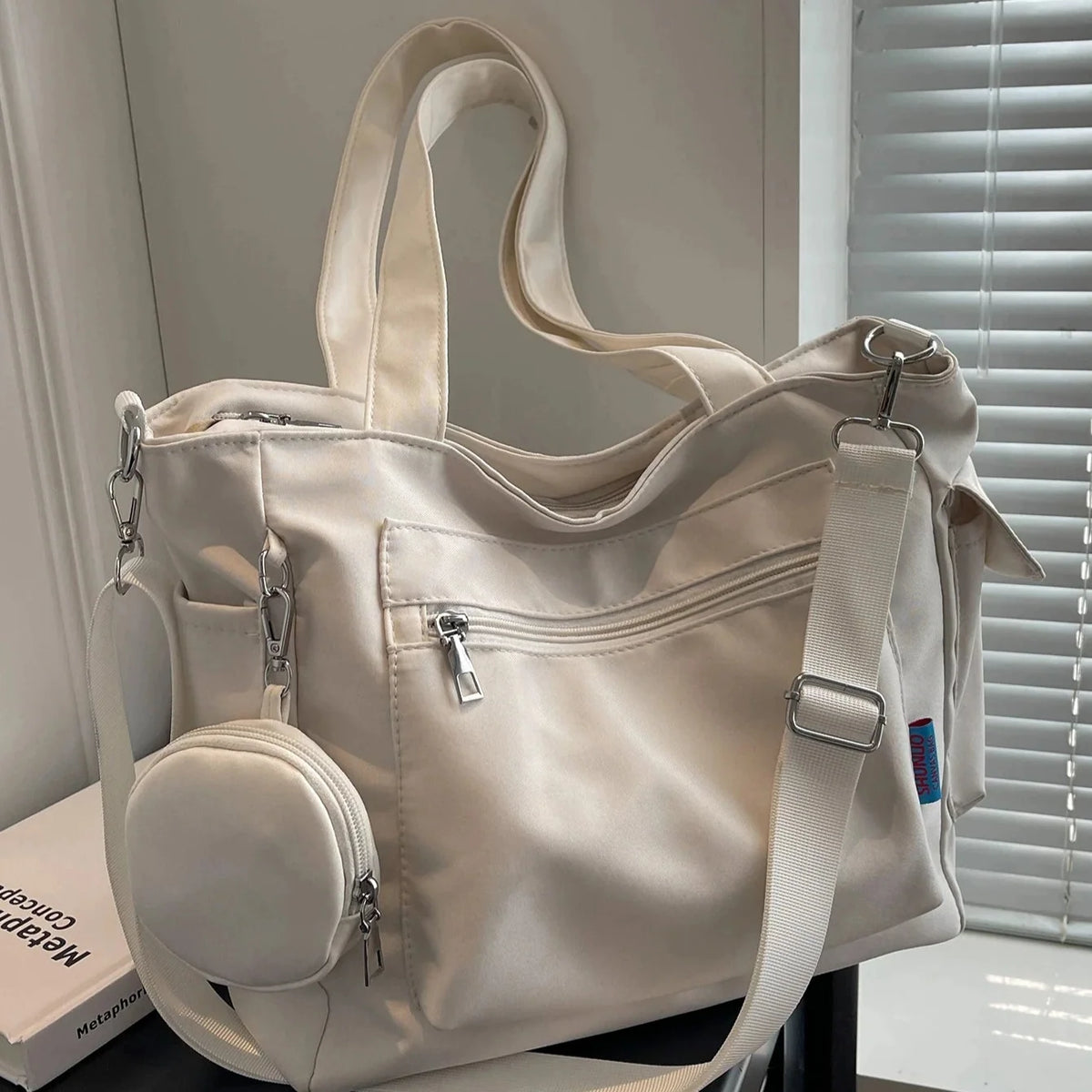 Melinda Tote Bag + Wash Bag