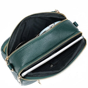Ivory Leather Bag