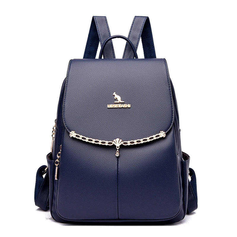 Wallace Leather Backpack