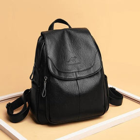Maze Leather Backpack