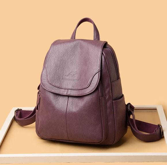 Maze Leather Backpack