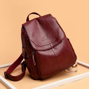 Maze Leather Backpack