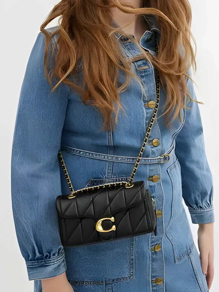 Tabby Quilted Shoulder Bag 20