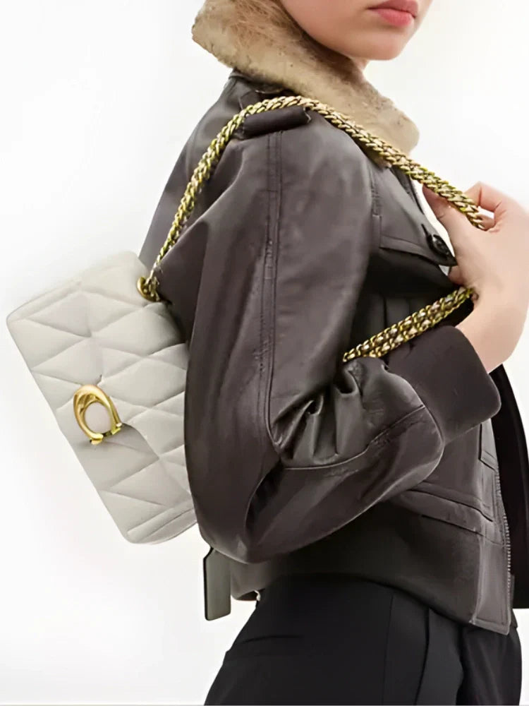 Tabby 20 Quilted Shoulder Bag