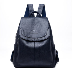 Maze Leather Backpack