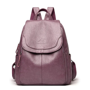 Maze Leather Backpack