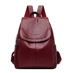 Maze Leather Backpack