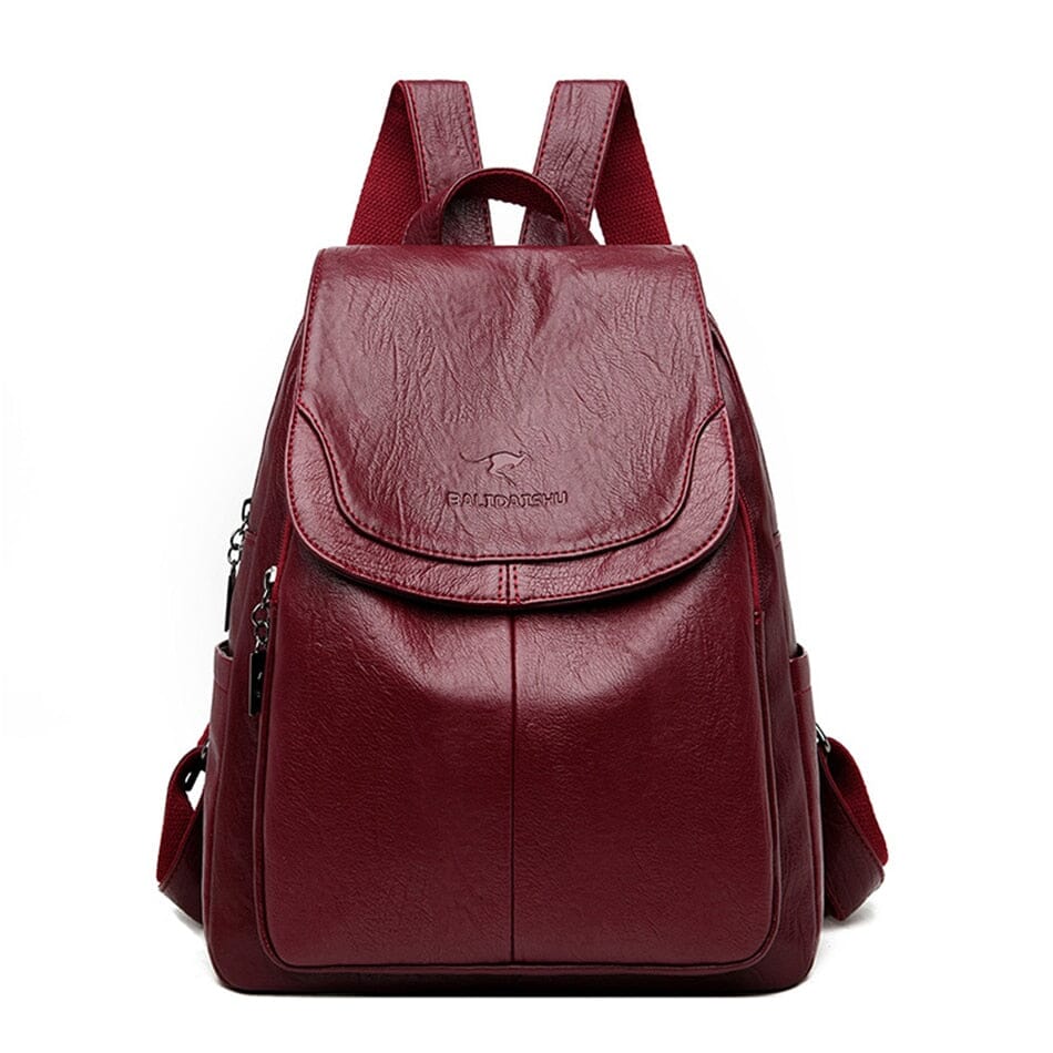 Maze Leather Backpack
