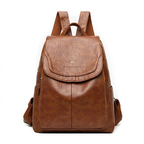 Maze Leather Backpack