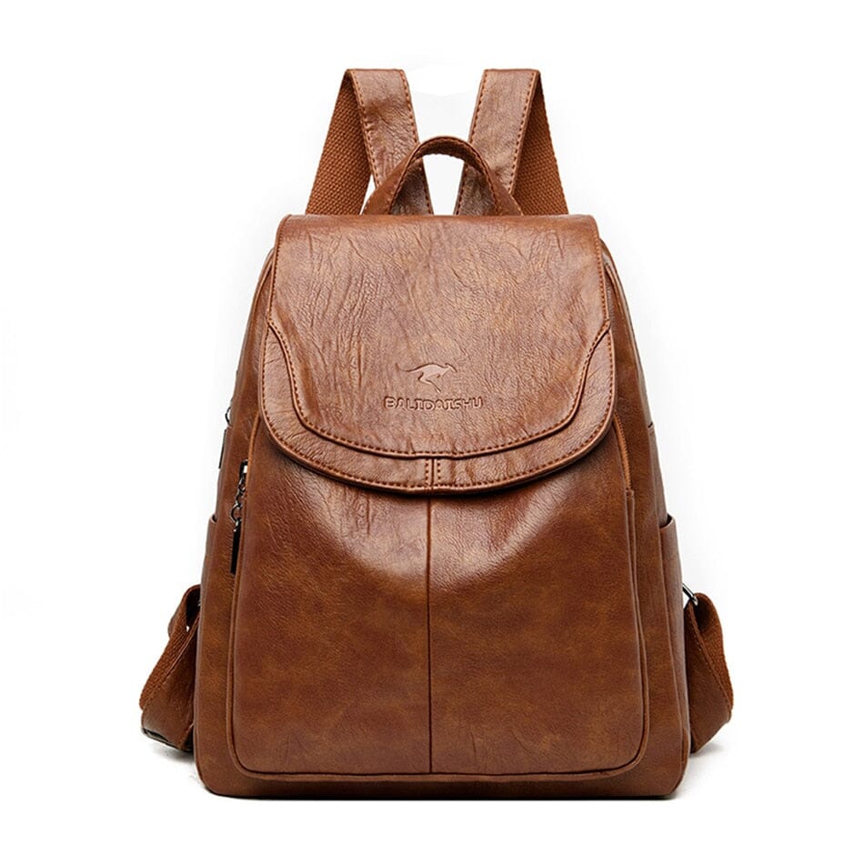 Maze Leather Backpack